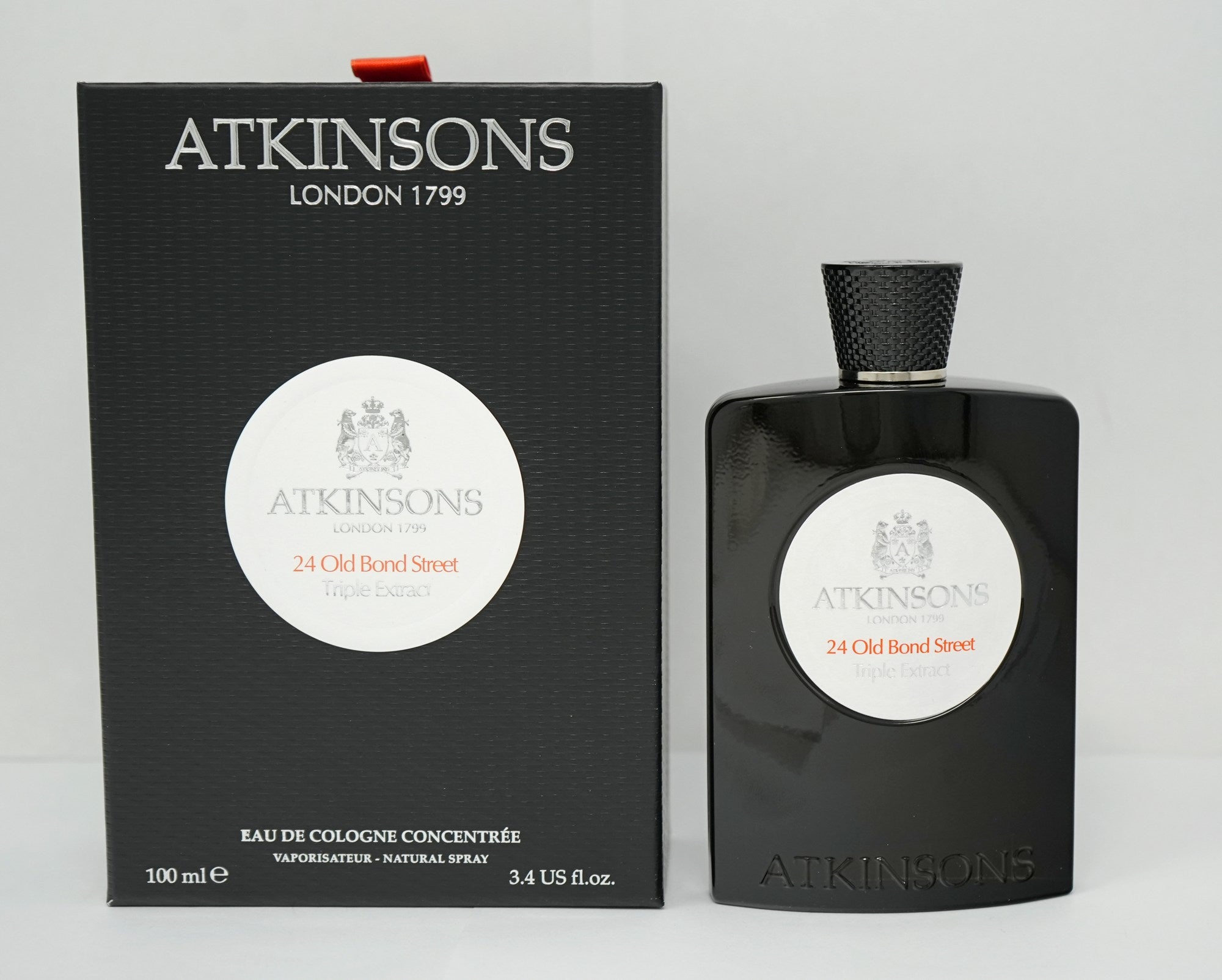 ATKINSONS 24 OLD BOND STREET TRIPLE EXTRACT(U)EDC SP 3.4oz(LI FREE)(NEW PACK)