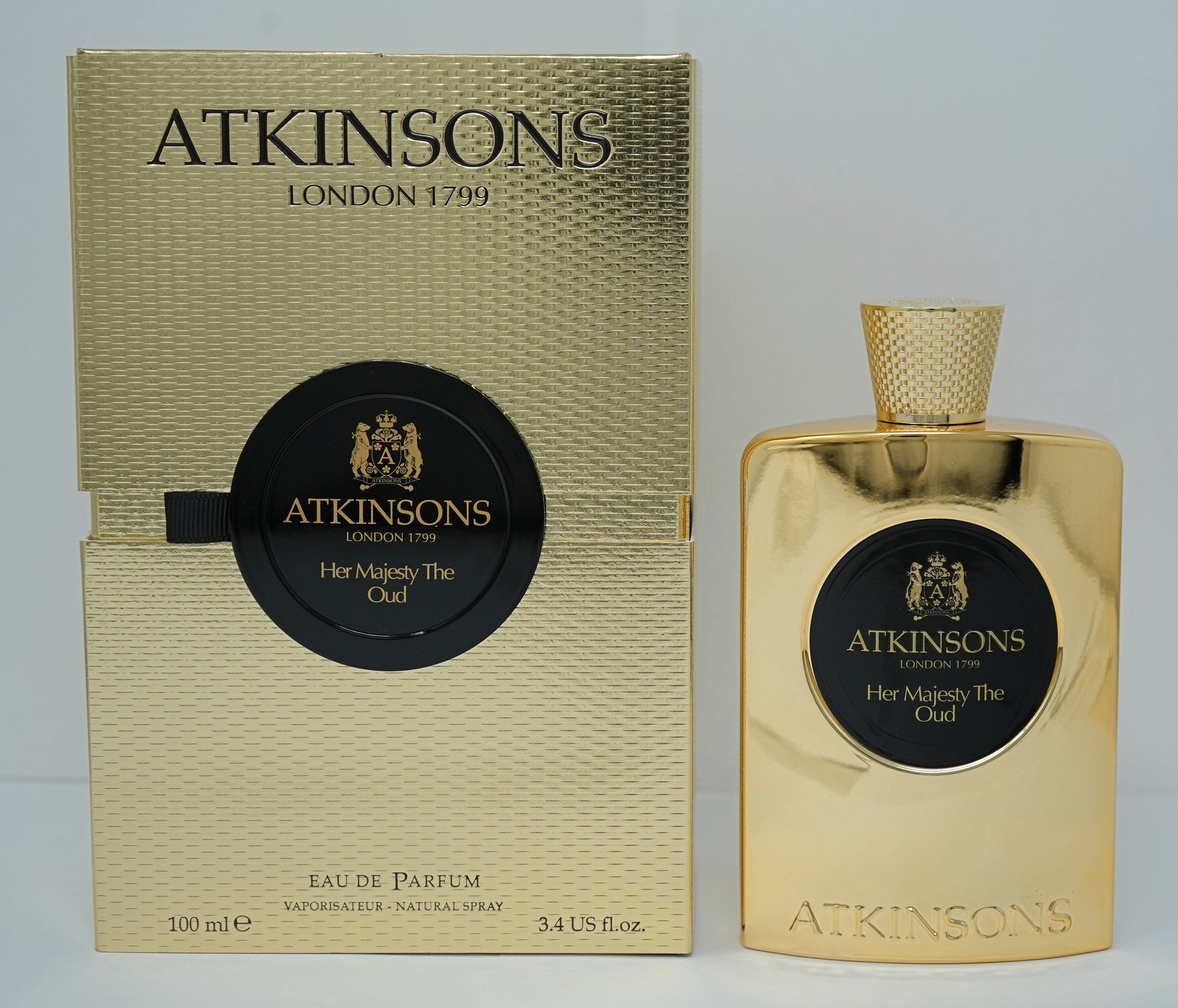 ATKINSONS HER MAJESTY THE OUD(W)EDP SP 3.4oz(LI FREE)(NEW PACK)