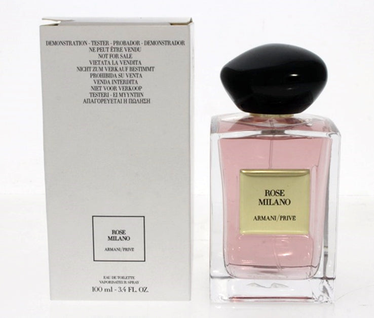 ARMANI PRIVE ROSE MILANO(W)(T)EDT SP 3.4oz(BOX & CAP)