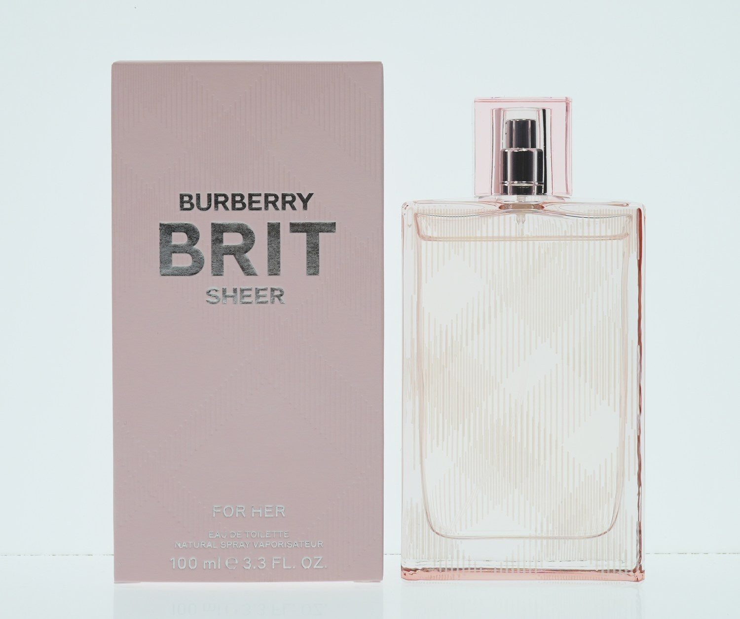 BURBERRY BRIT SHEER(W)EDT SP 3.4oz NEW PACK(LI FREE)