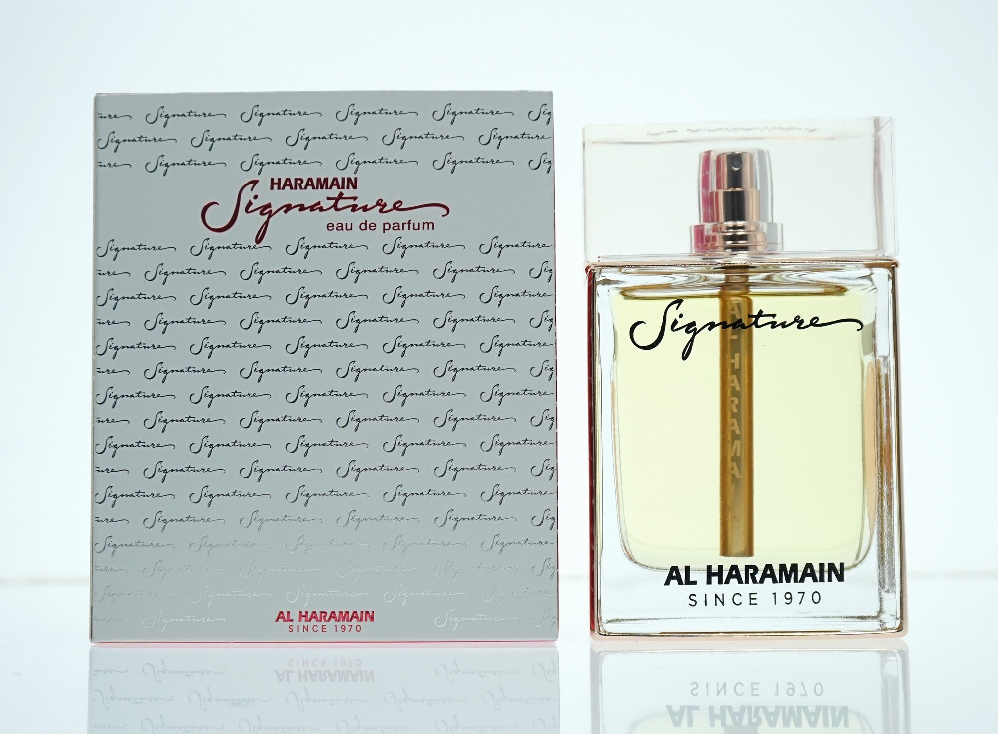 AL HARAMAIN SIGNATURE ROSE GOLD(W)EDP SP 3.33oz(LI FREE)