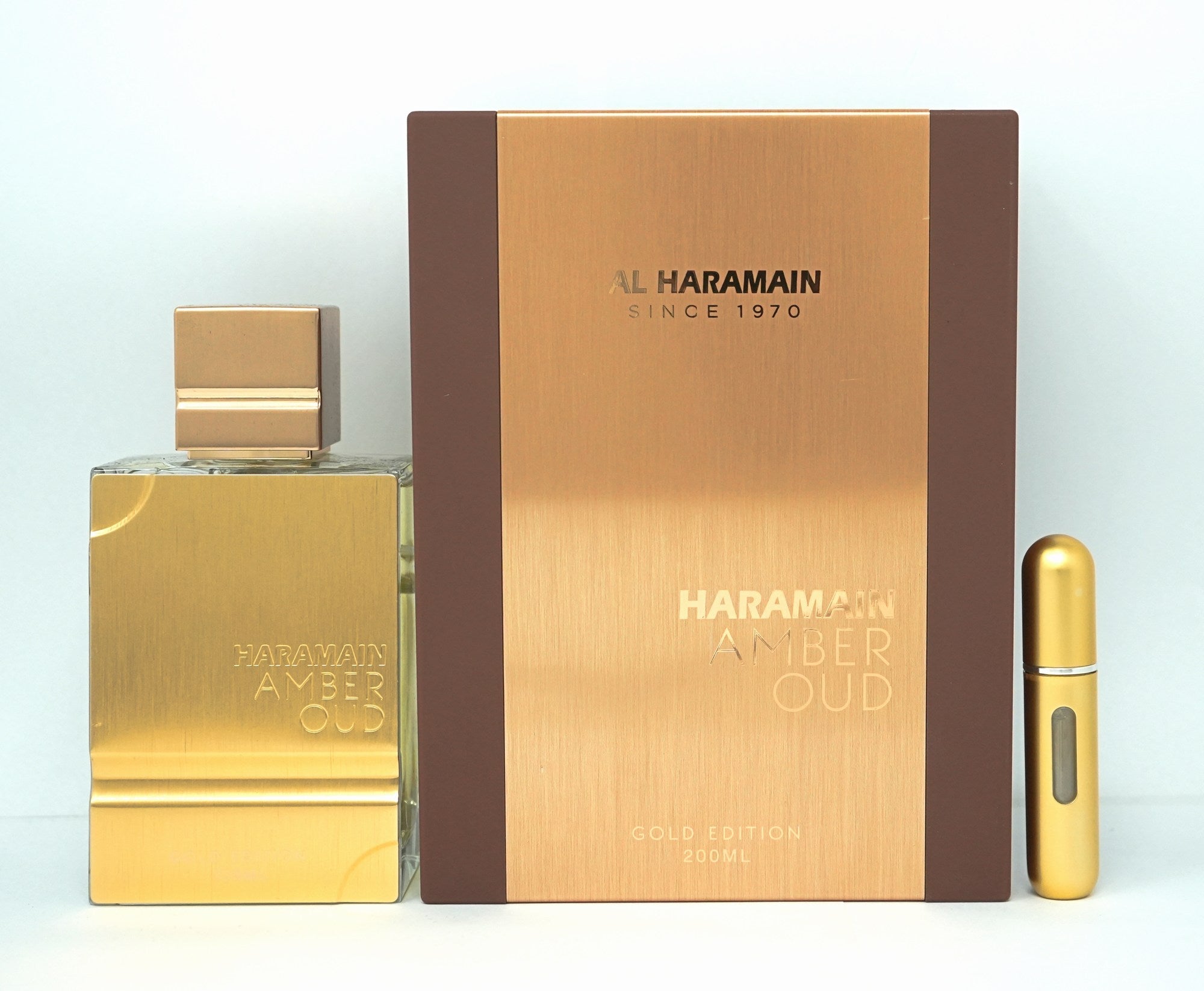 AL HARAMAIN AMBER OUD GOLD(U)EDP SP 6.7oz(LI FREE)(With Refillable Atomizer)