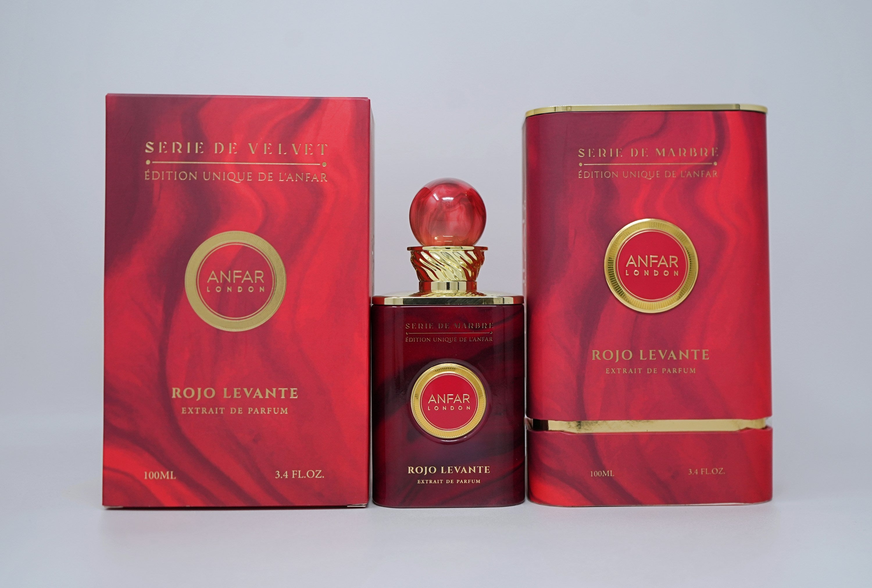 ANFAR SERIE MARBRE ROJO LEVANTE(W)EXTRAIT DE PARFUM SP 3.4oz(LI FREE)