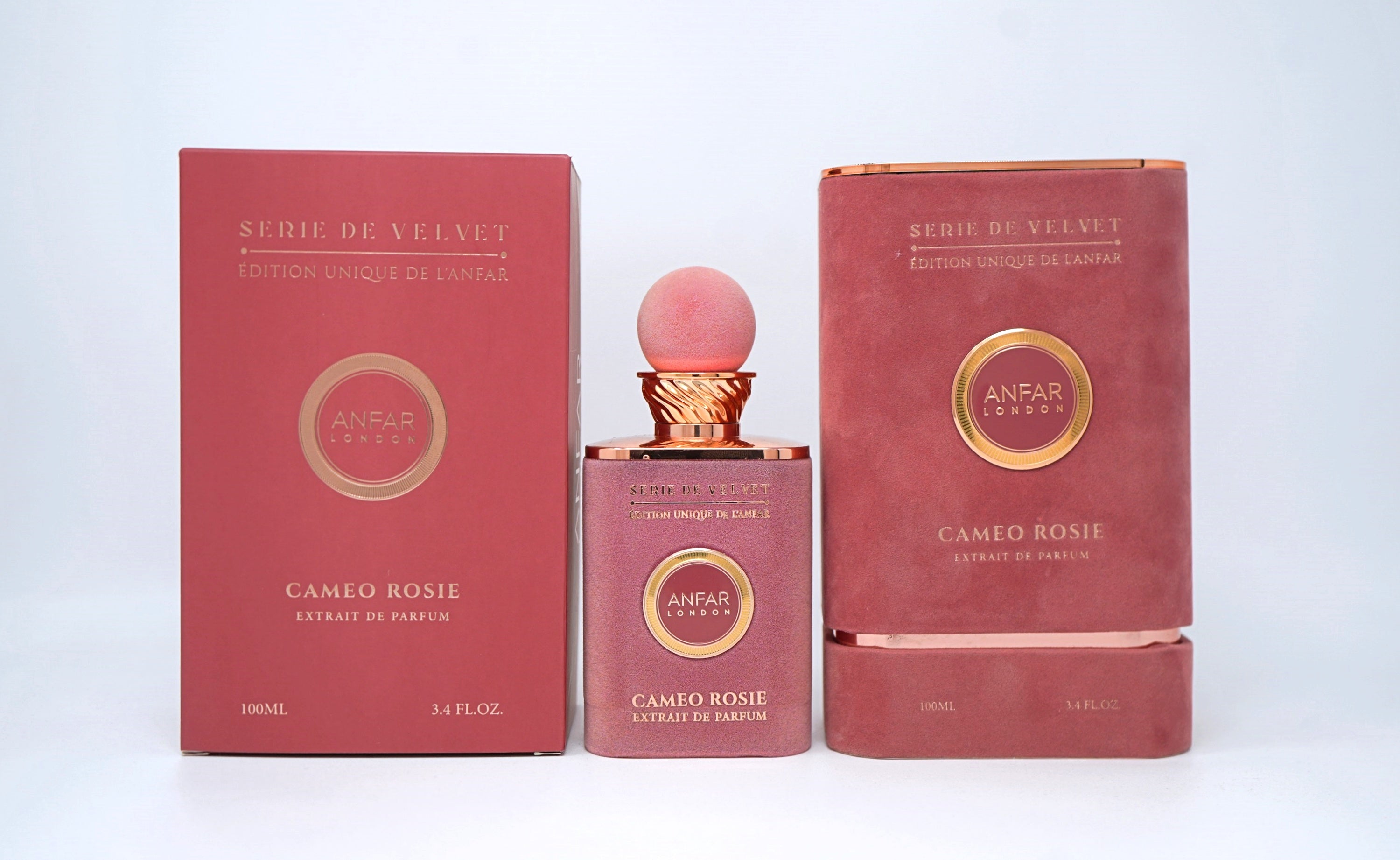 ANFAR LONDON CAMEO ROSE(W)EXTRAIT DE PARFUM SP 3.4oz(LI FREE)