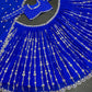 Embroidery Blue Georgette Heavy Lehenga Choli